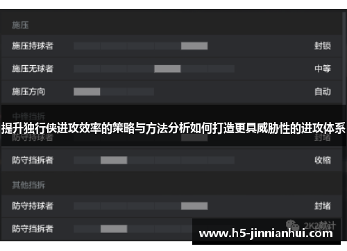 提升独行侠进攻效率的策略与方法分析如何打造更具威胁性的进攻体系