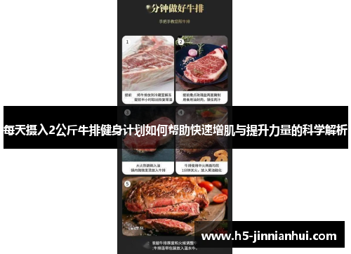 每天摄入2公斤牛排健身计划如何帮助快速增肌与提升力量的科学解析